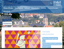 Tablet Screenshot of aalen-wasseralfingen.de